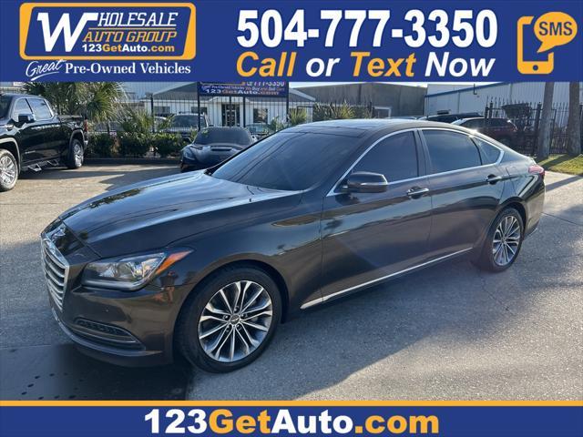 used 2015 Hyundai Genesis car, priced at $14,600