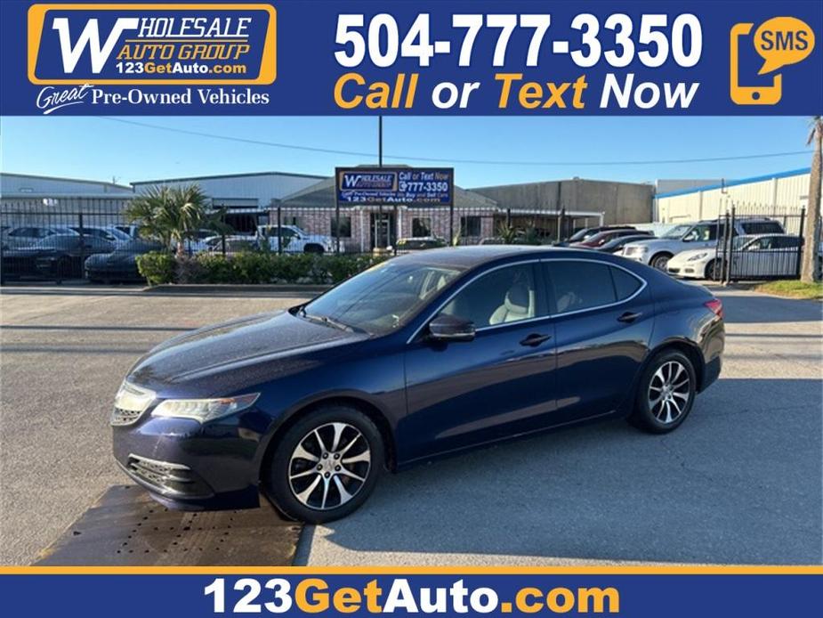 used 2015 Acura TLX car, priced at $18,518
