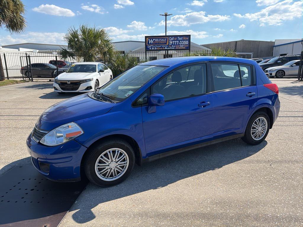 used 2009 Nissan Versa car, priced at $4,500