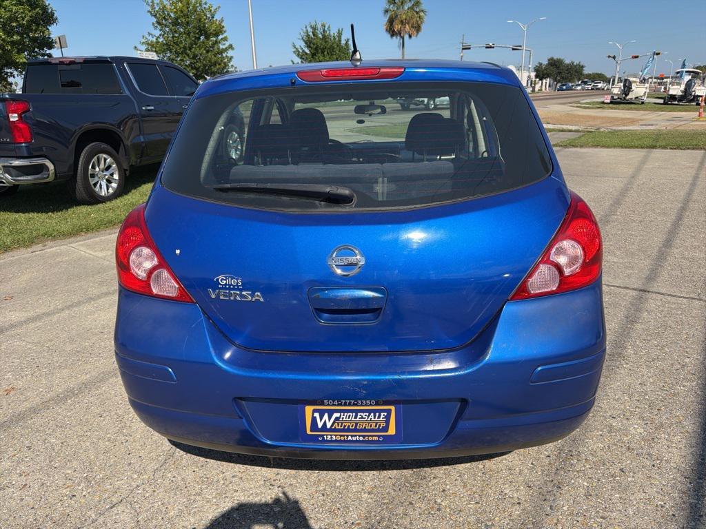 used 2009 Nissan Versa car, priced at $4,500