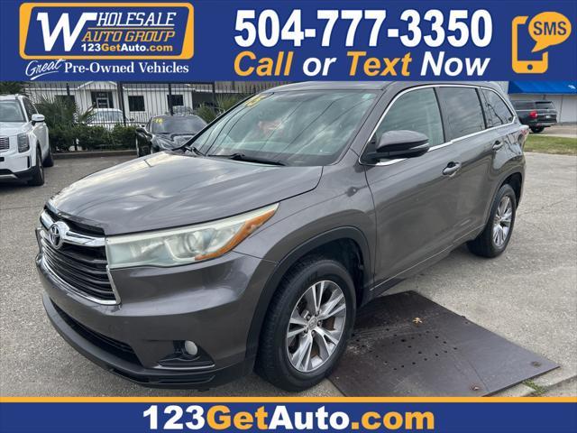 used 2015 Toyota Highlander car, priced at $17,500