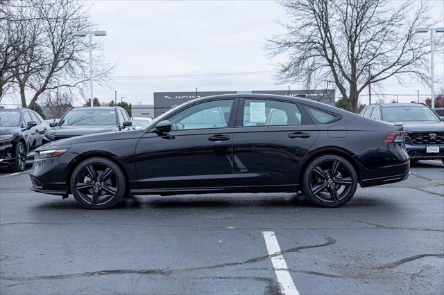 used 2023 Honda Accord Hybrid car, priced at $29,999