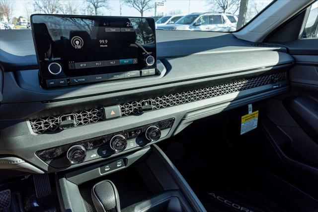 new 2025 Honda Accord car, priced at $28,600