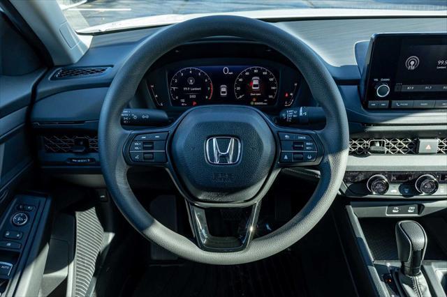 new 2025 Honda Accord car, priced at $28,600