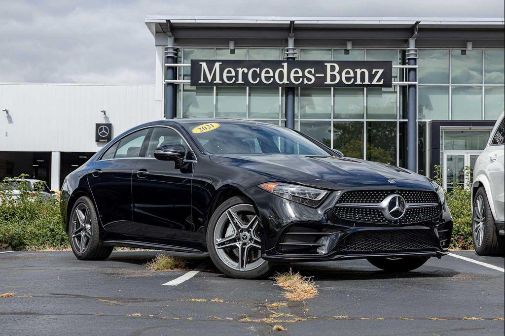used 2021 Mercedes-Benz CLS 450 car, priced at $38,999