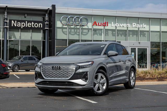 new 2024 Audi Q4 e-tron car, priced at $48,190