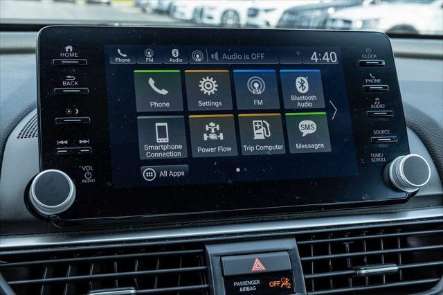 used 2022 Honda Accord Hybrid car, priced at $28,129