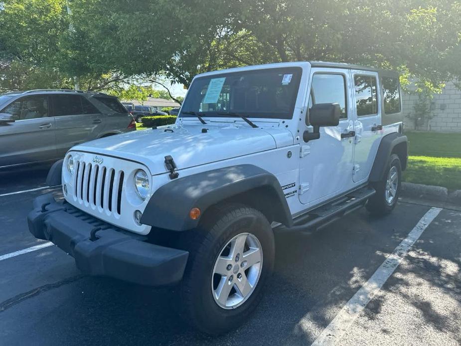 used 2015 Jeep Wrangler Unlimited car, priced at $19,986