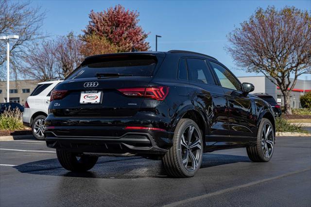 new 2024 Audi Q3 car, priced at $46,930