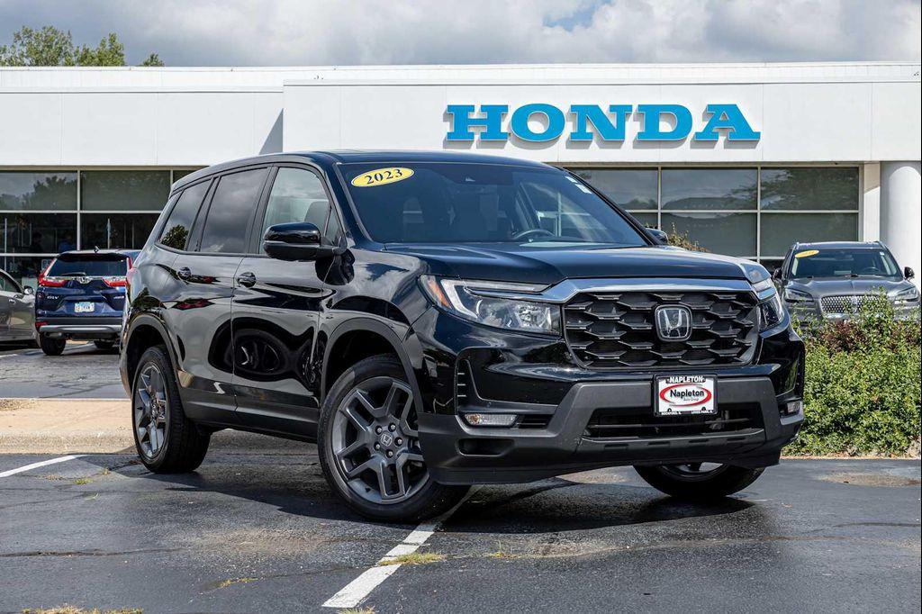 used 2023 Honda Passport car, priced at $34,400