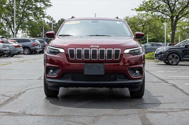 used 2019 Jeep Cherokee car, priced at $18,500