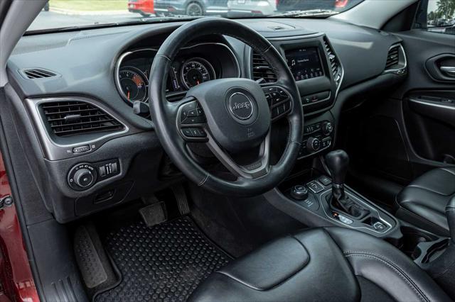 used 2019 Jeep Cherokee car, priced at $18,500