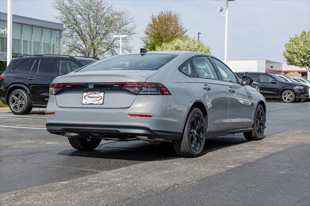 new 2025 Honda Accord car, priced at $30,865