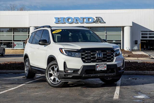 used 2022 Honda Passport car, priced at $32,400