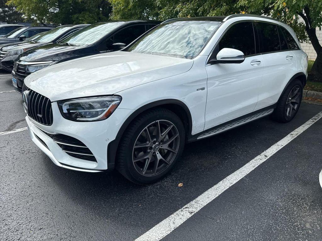 used 2022 Mercedes-Benz AMG GLC 43 car, priced at $35,992