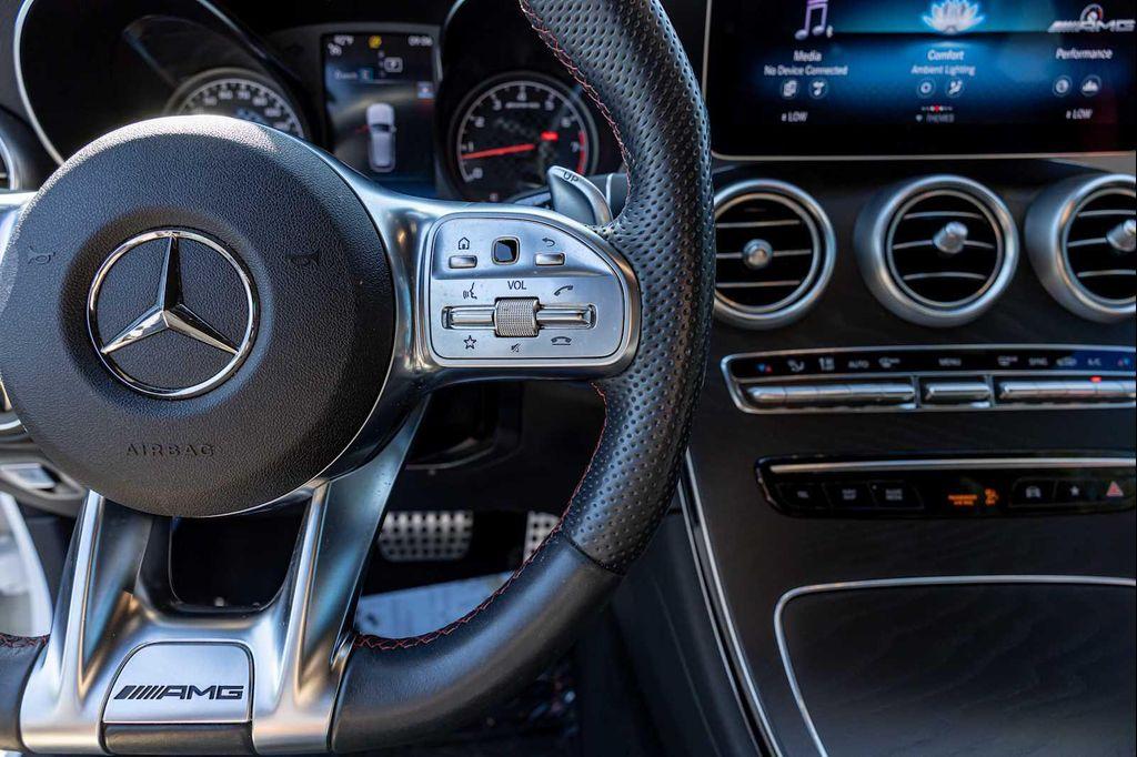 used 2022 Mercedes-Benz AMG GLC 43 car, priced at $32,999
