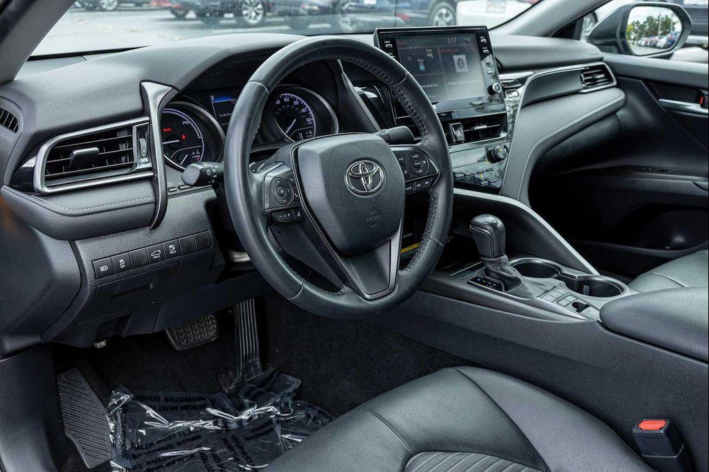 used 2021 Toyota Camry car, priced at $27,500