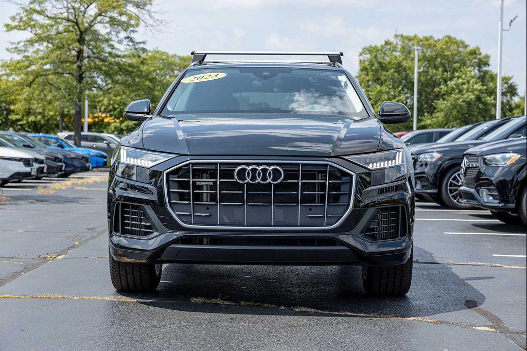 used 2023 Audi Q8 car, priced at $51,500