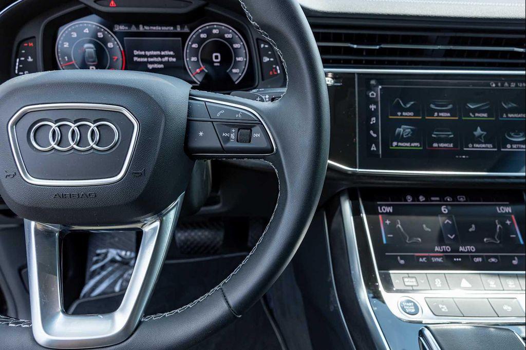 used 2023 Audi Q8 car, priced at $51,500