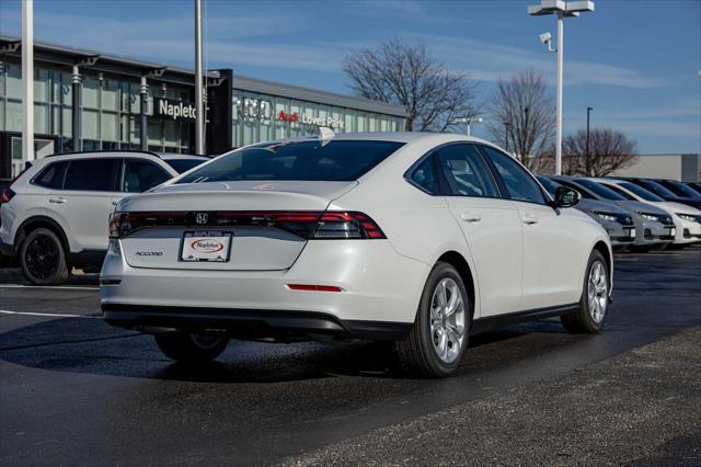 new 2025 Honda Accord car, priced at $27,845