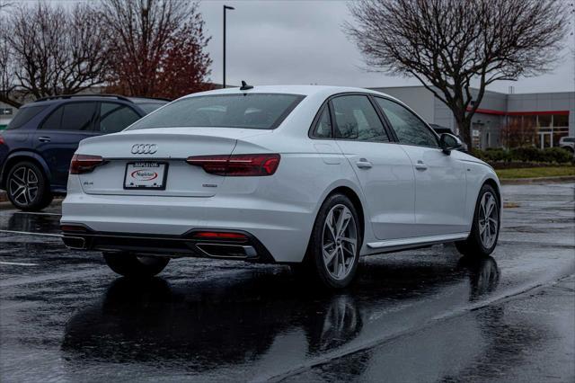 new 2025 Audi A4 car, priced at $49,895