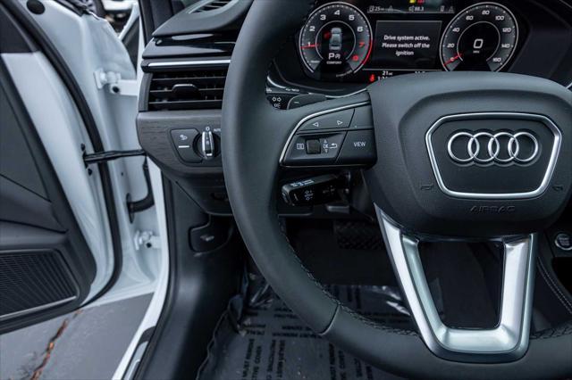 new 2025 Audi A4 car, priced at $49,895