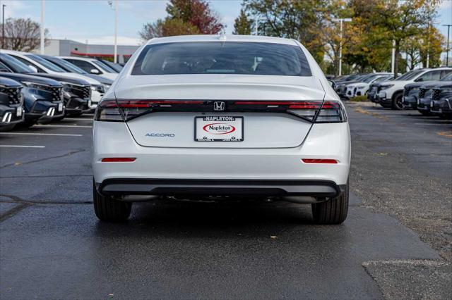 new 2024 Honda Accord car, priced at $29,460