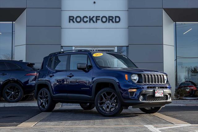 used 2021 Jeep Renegade car, priced at $23,990