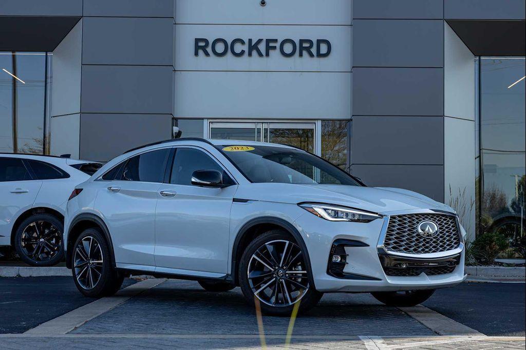 used 2023 INFINITI QX55 car, priced at $33,762