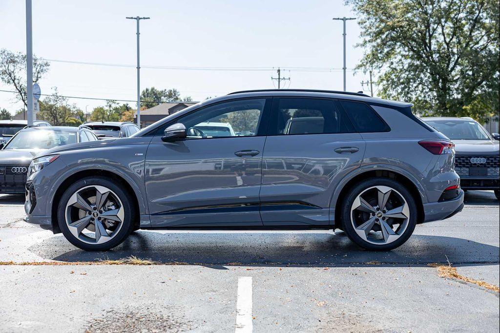 new 2025 Audi Q4 e-tron car, priced at $61,071