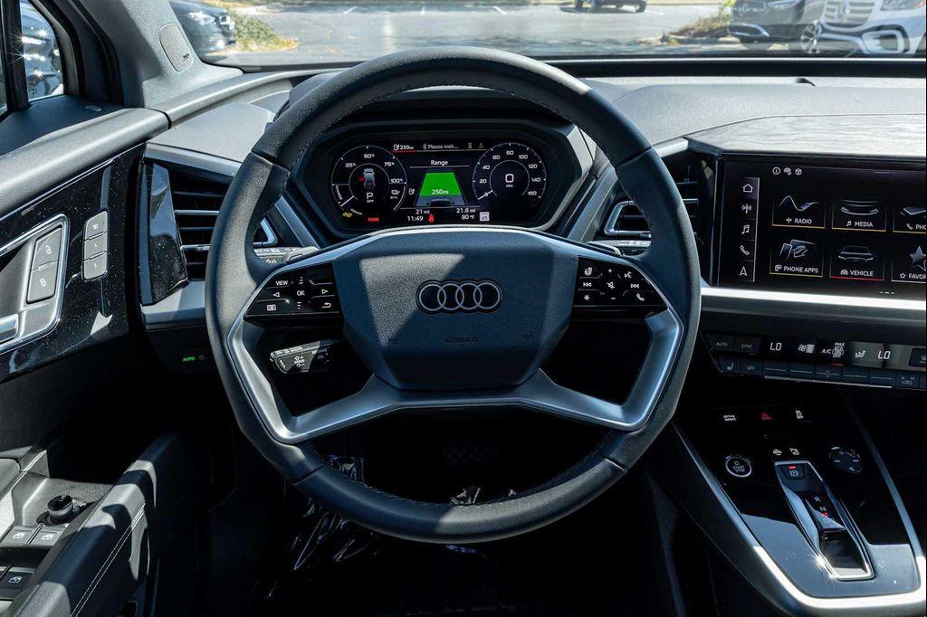new 2025 Audi Q4 e-tron car, priced at $61,071