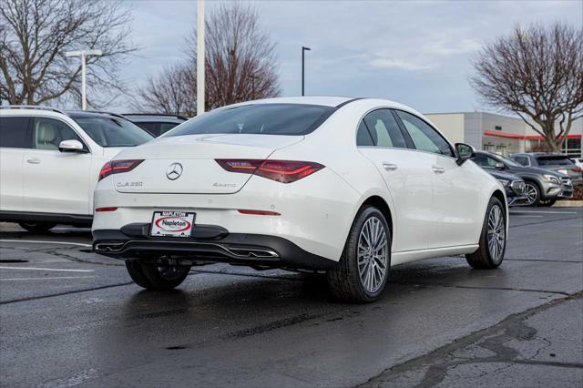 new 2025 Mercedes-Benz CLA 250 car, priced at $48,695