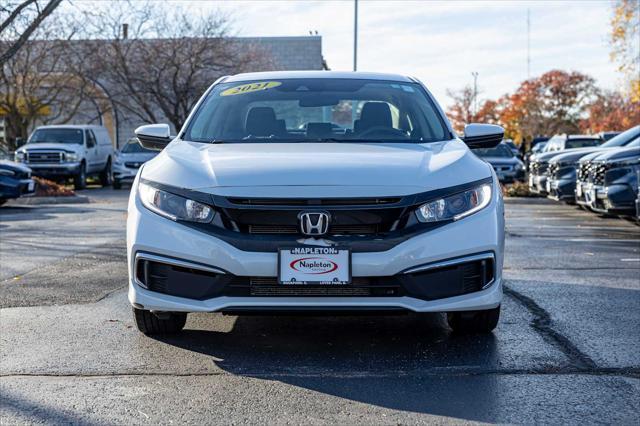 used 2021 Honda Civic car, priced at $19,469