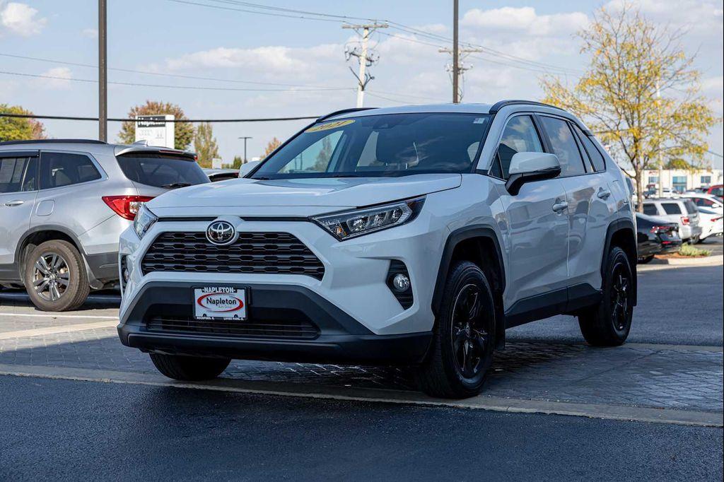 used 2021 Toyota RAV4 car, priced at $28,657