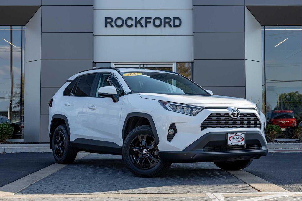 used 2021 Toyota RAV4 car, priced at $28,657