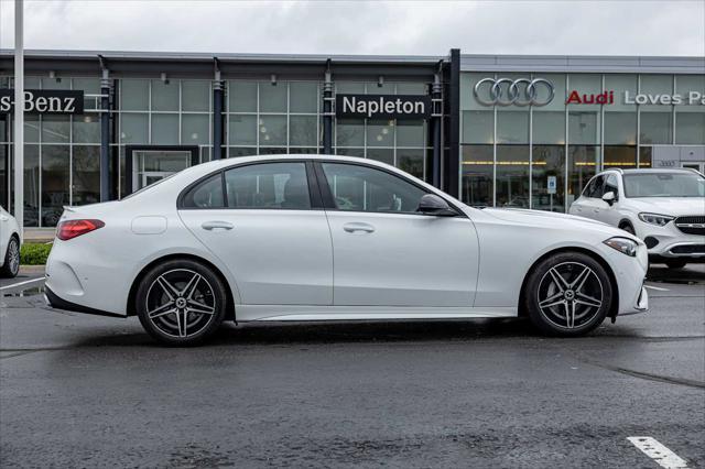 used 2023 Mercedes-Benz C-Class car, priced at $37,750
