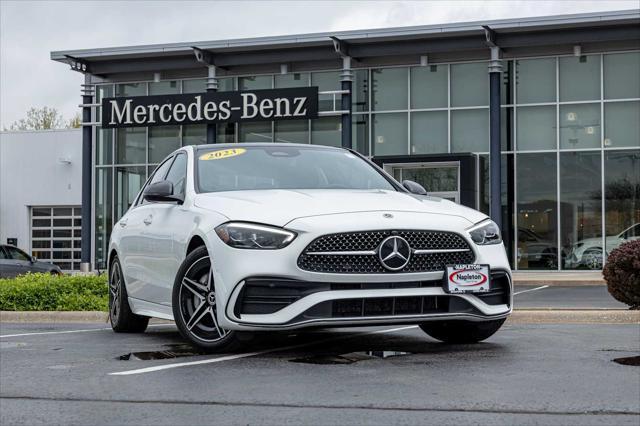 used 2023 Mercedes-Benz C-Class car, priced at $37,750