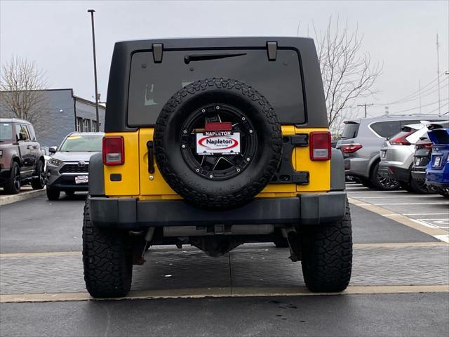 used 2015 Jeep Wrangler Unlimited car, priced at $19,992