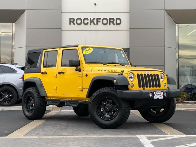 used 2015 Jeep Wrangler Unlimited car, priced at $20,795