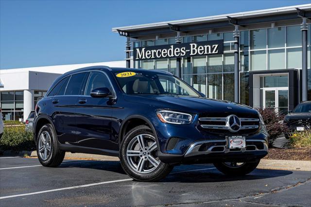 used 2021 Mercedes-Benz GLC 300 car, priced at $33,770