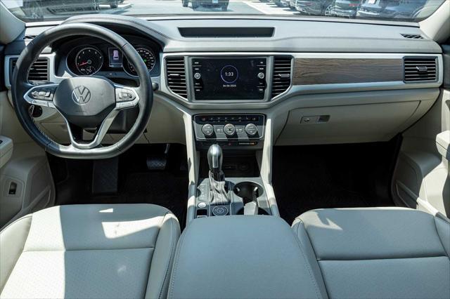 used 2021 Volkswagen Atlas car, priced at $28,992