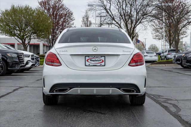 used 2017 Mercedes-Benz C-Class car, priced at $17,970