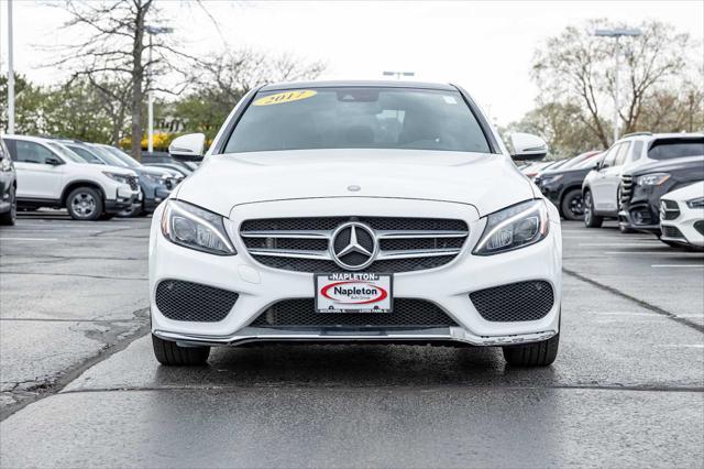 used 2017 Mercedes-Benz C-Class car, priced at $17,970