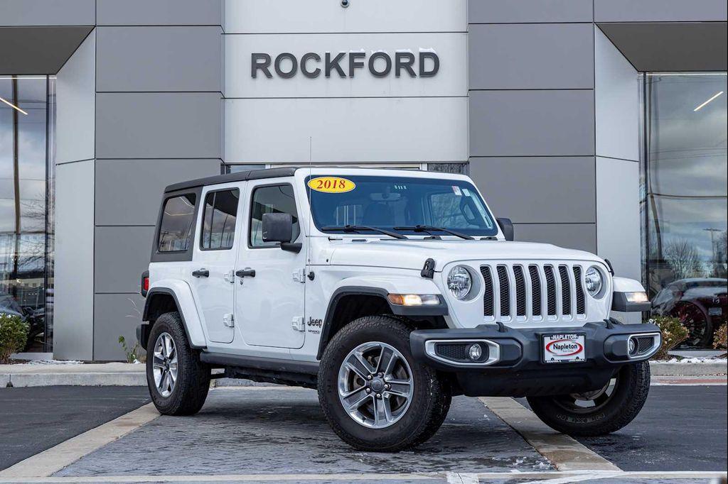 used 2018 Jeep Wrangler Unlimited car, priced at $24,999