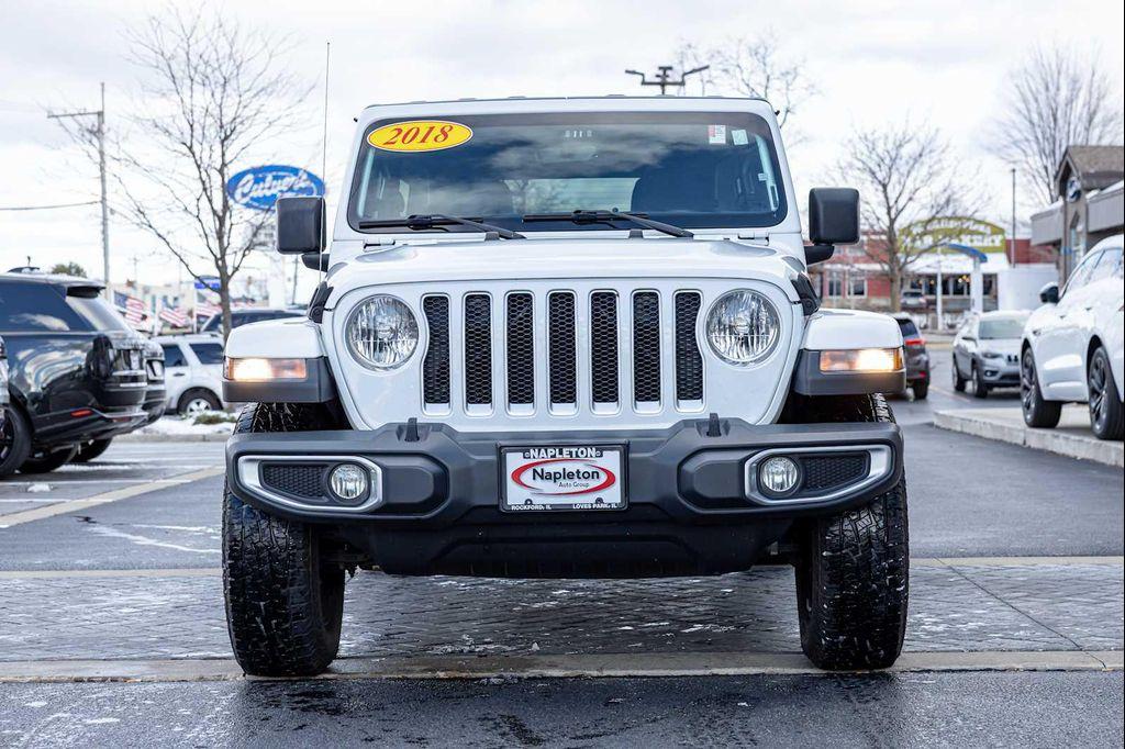 used 2018 Jeep Wrangler Unlimited car, priced at $24,999