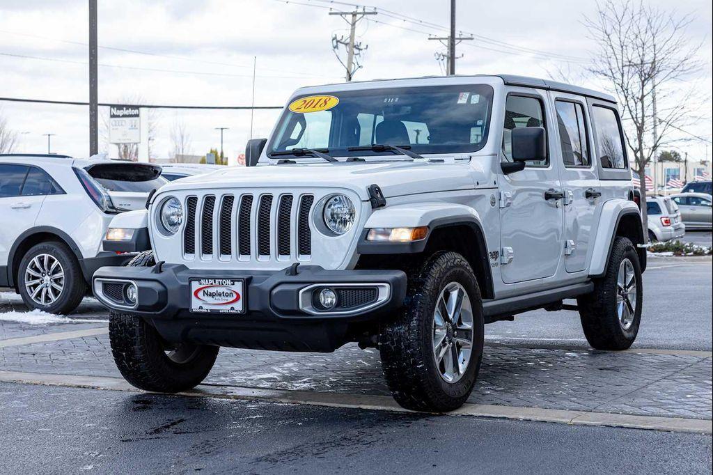 used 2018 Jeep Wrangler Unlimited car, priced at $24,999