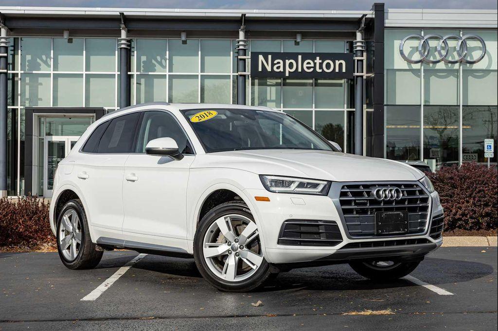 used 2018 Audi Q5 car, priced at $18,682