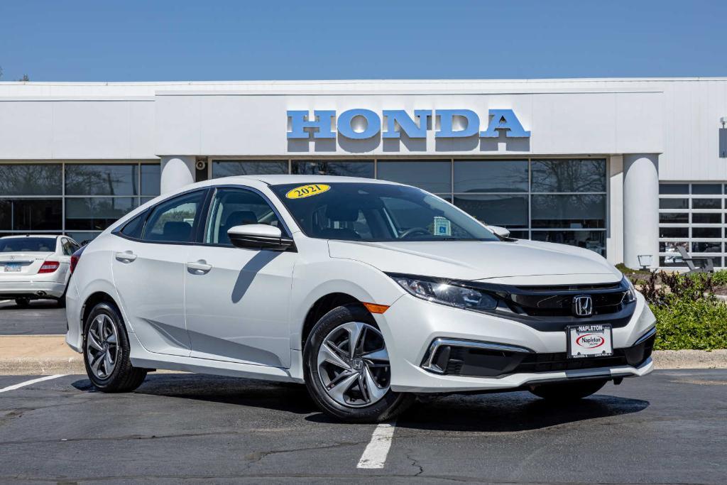 used 2021 Honda Civic car, priced at $21,835