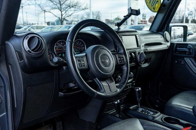 used 2017 Jeep Wrangler Unlimited car, priced at $17,999