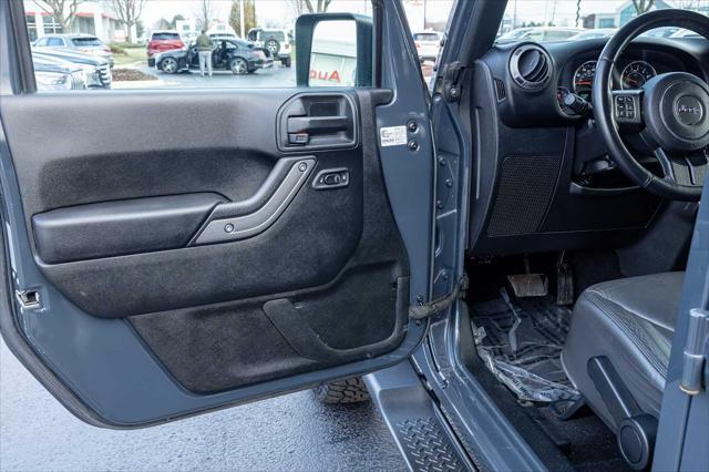 used 2017 Jeep Wrangler Unlimited car, priced at $17,999